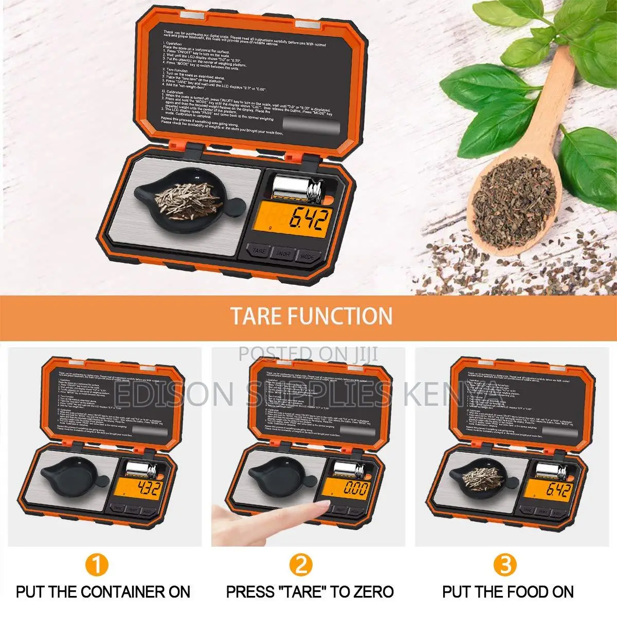 Pocket Scale Uniweigh Digital Precision Scales Jewellry Gram