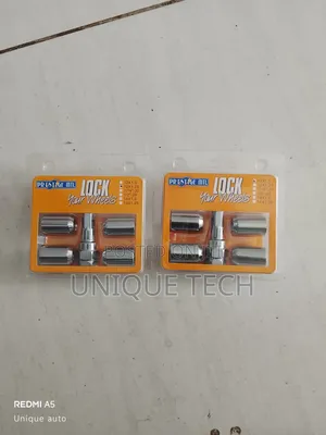 Anti-theft Allen Key Lock Nuts Set Of 4