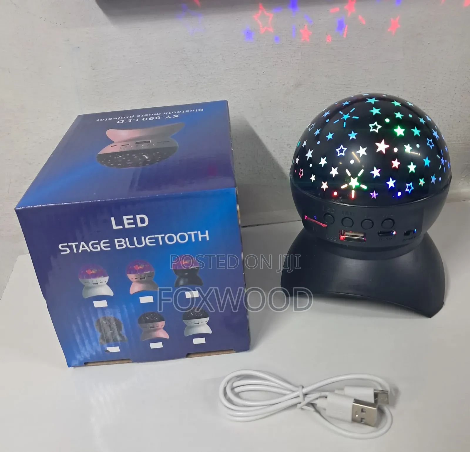 Star Projector Sky Colorful Light, Bluetooth Speaker