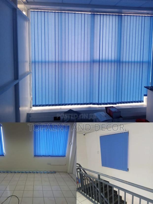 Easy Fit Vertical Office Blinds and Quick Installation - main view