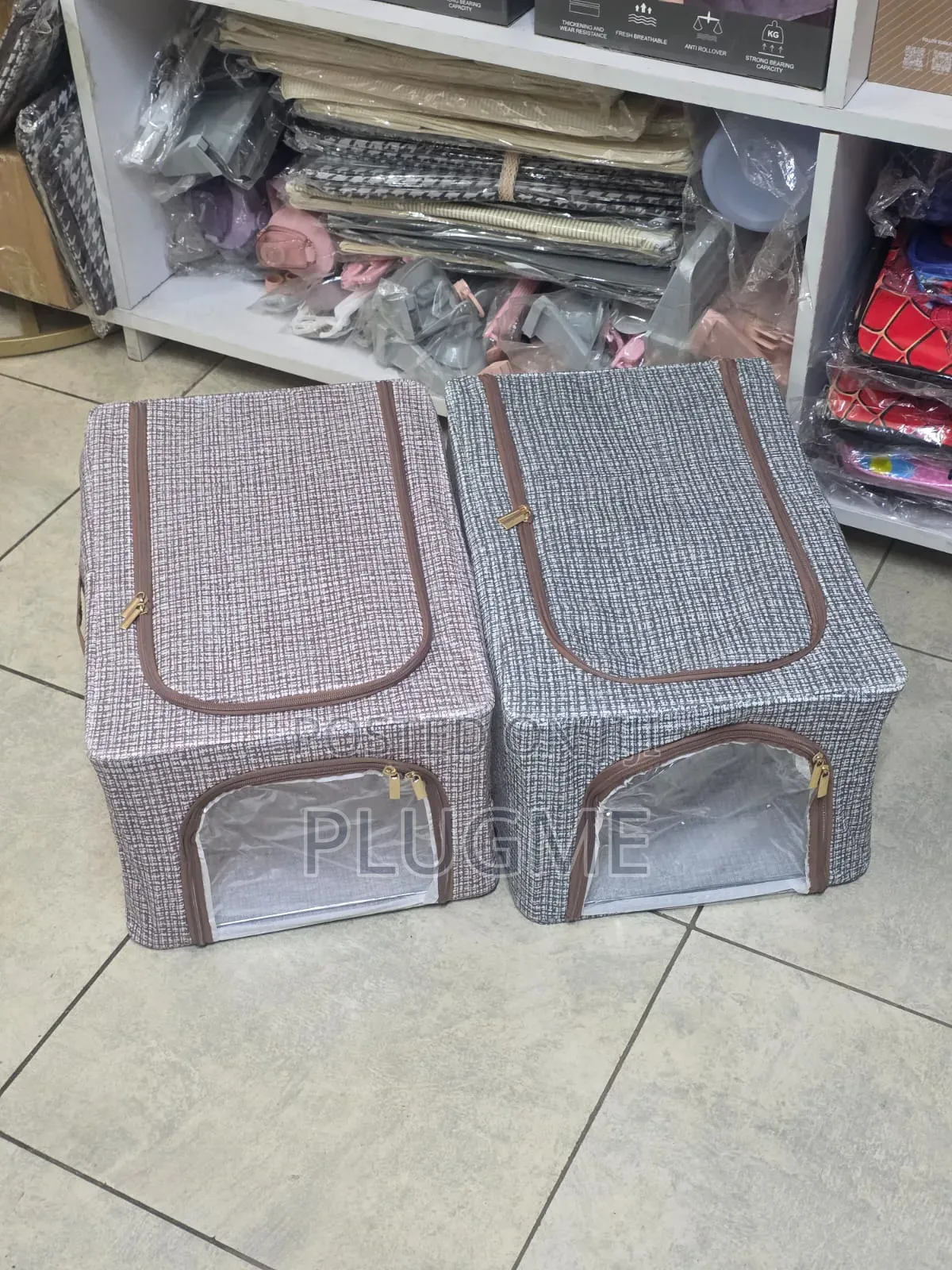 Visible Window Clothes Storage Box Closet Organizer