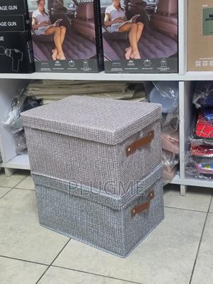 Foldable Storage Box With Lid (E)Wardrobe Closet Organizer - main view