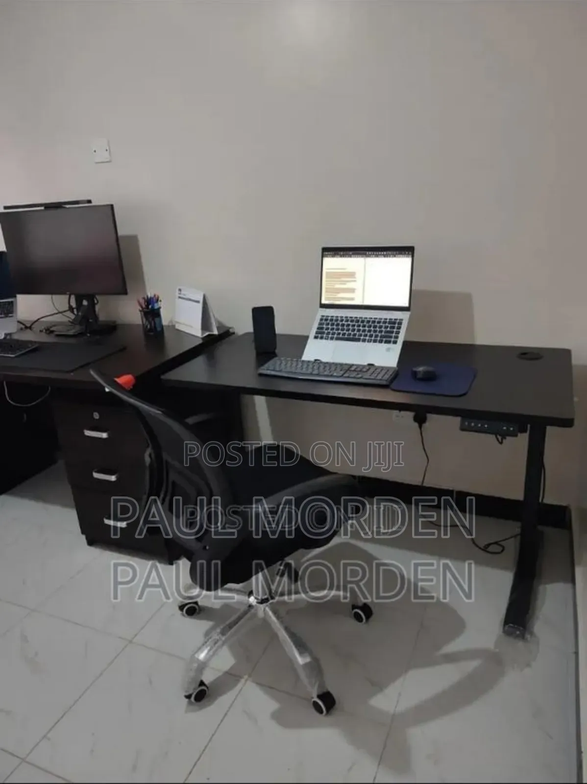 Office Adjustable Brand Electric Desk (120cm)