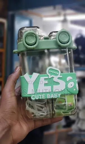 Ne Double Way / Partitioned Drinking Children Water Bottle