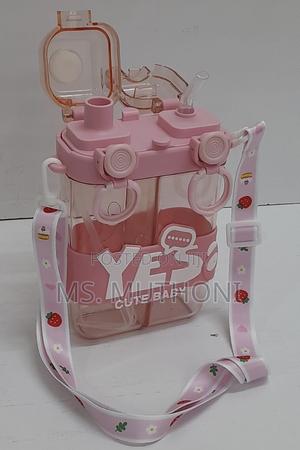 Ne Double Way / Partitioned Drinking Children Water Bottle - thumbnail 2