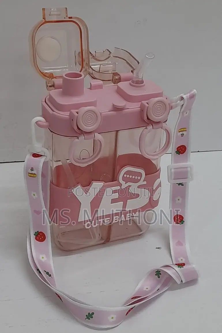 Ne Double Way / Partitioned Drinking Children Water Bottle