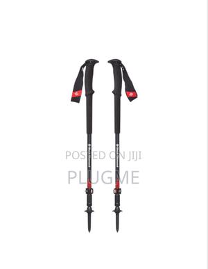 Anti-Shock Trekking Pole Walking Sticks Adjustable Hiking - thumbnail 2