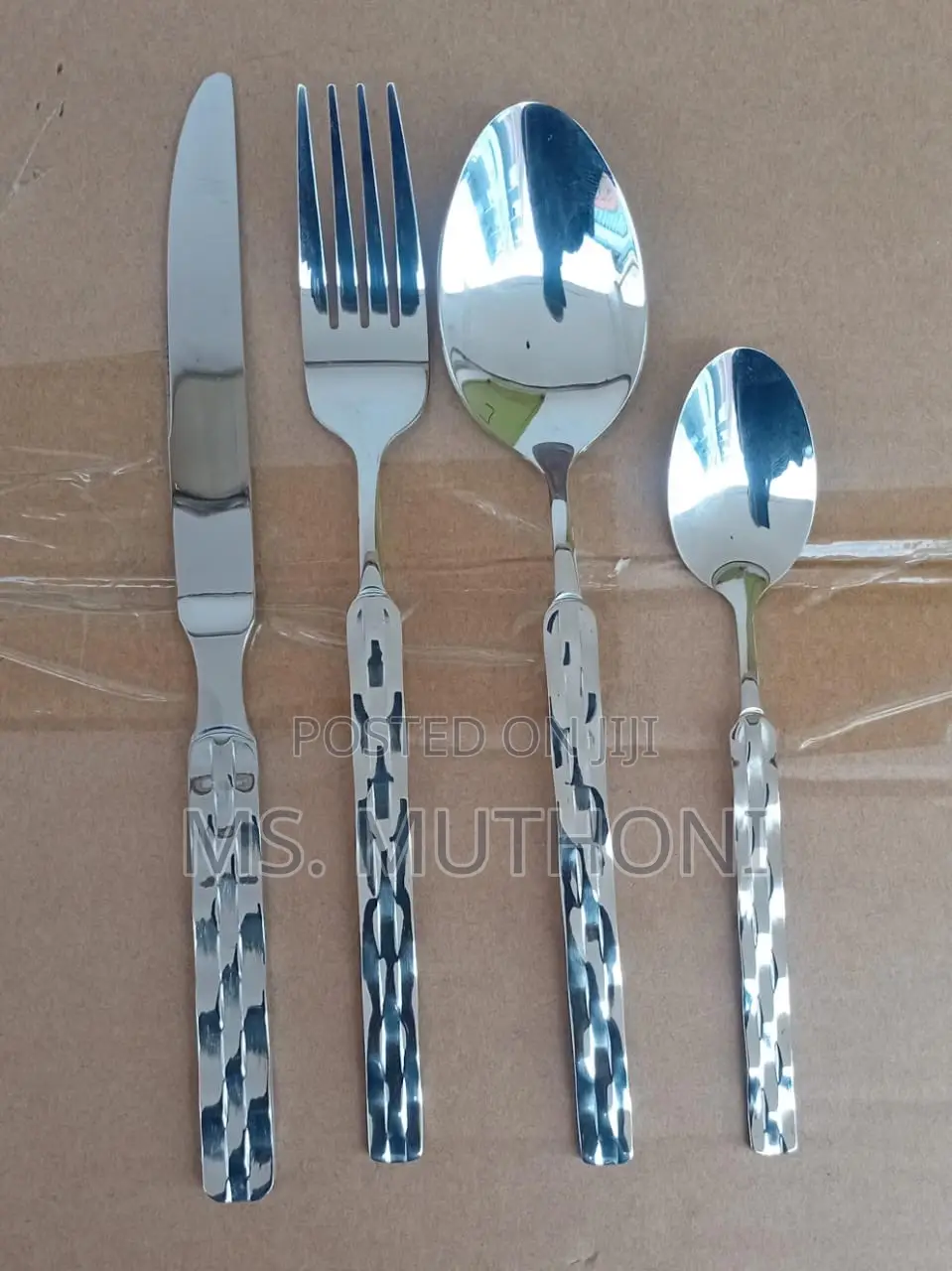 Elegant Heavy 24pcs Stainless Steel Cutlery Spoon Set*