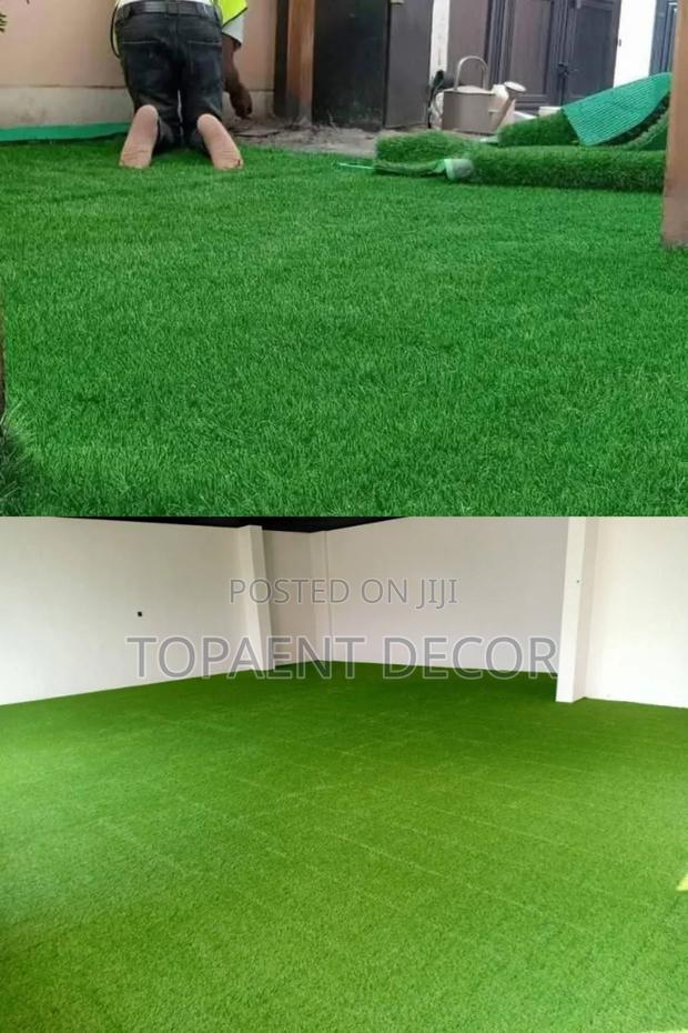 Functional Green Large Space Artificial Grass Carpet - main view
