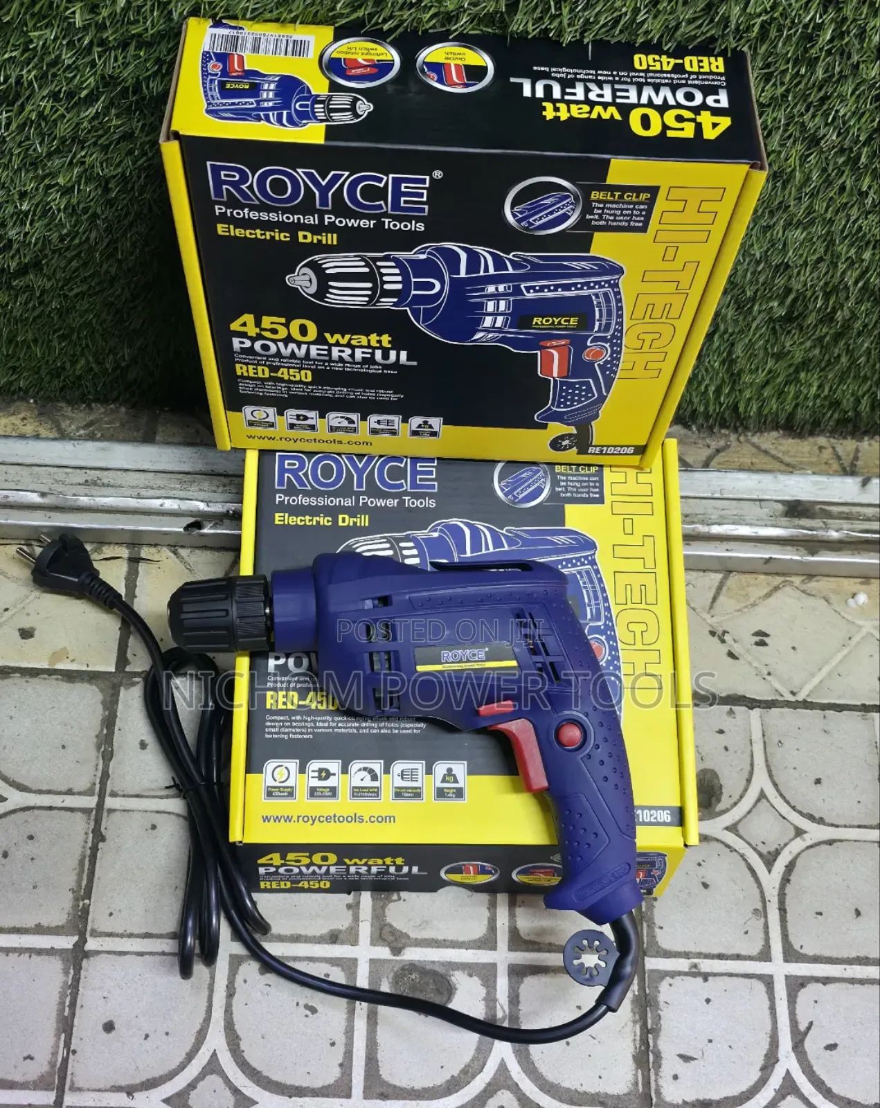 Royce 450watts Electric Drill/Royce Electric Drill