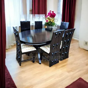 Dining Set a Clean-Lined Dining Set for 6