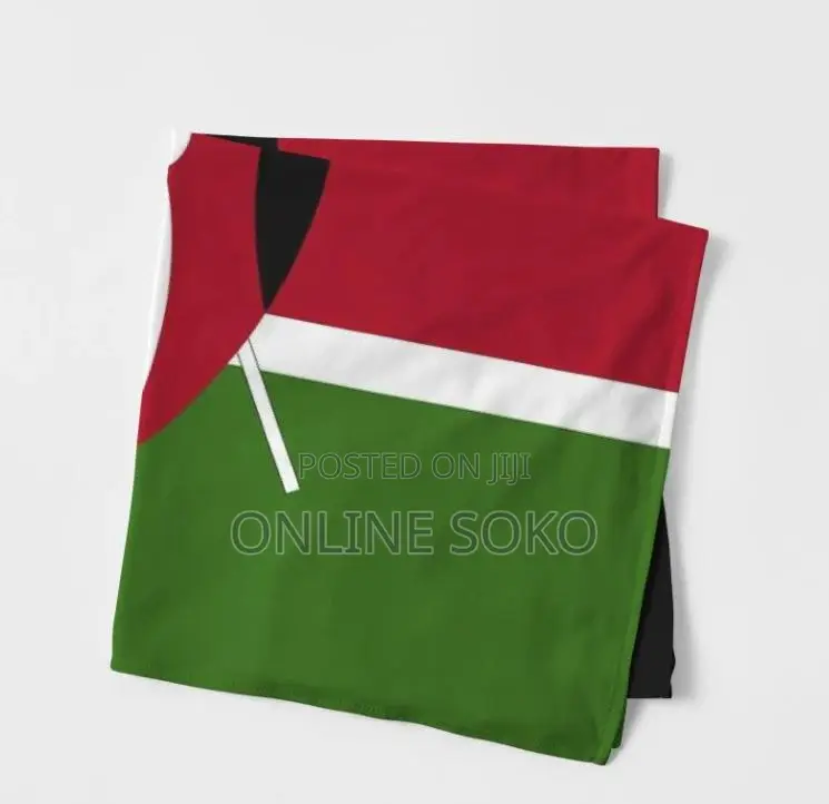 Unisex Men Women Head Wrap Neck Scarf Bandana – Kenya Flag