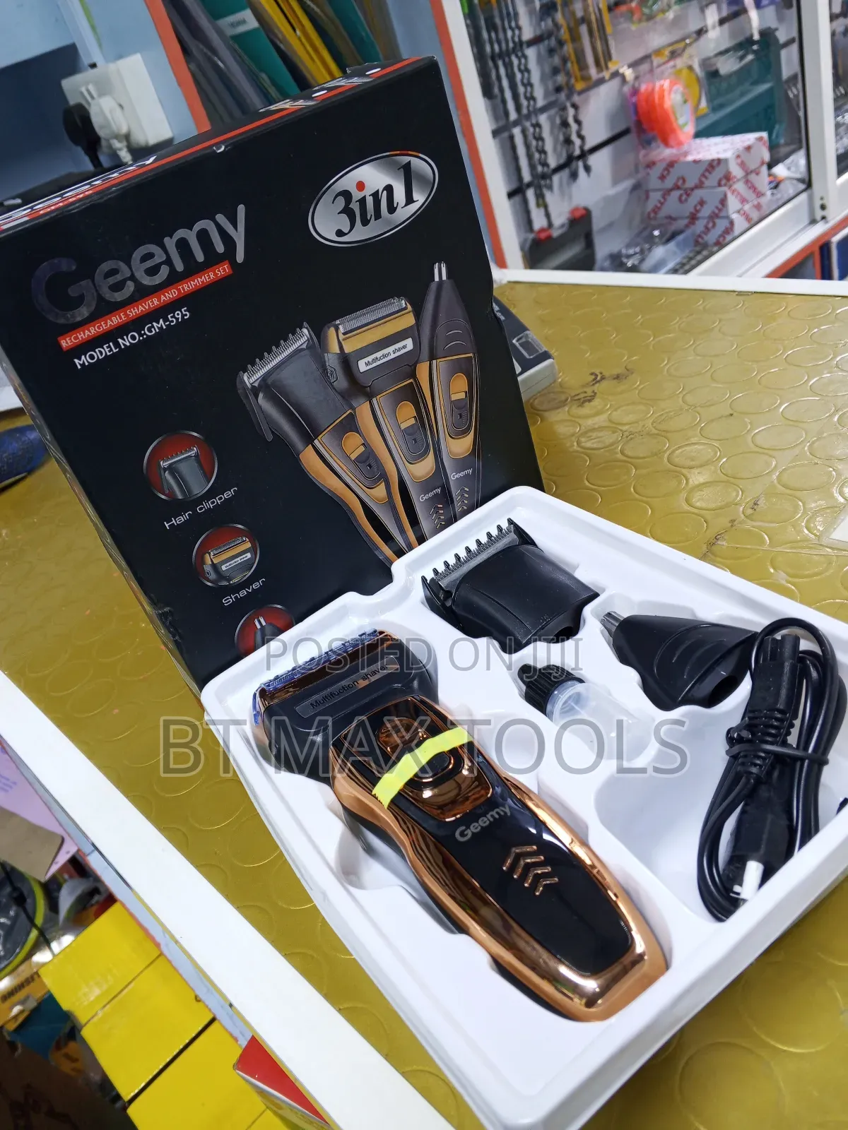 Cordless 3in 1 Shaver