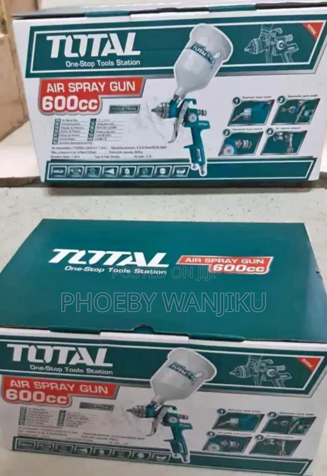Total Spray Gun 600cc