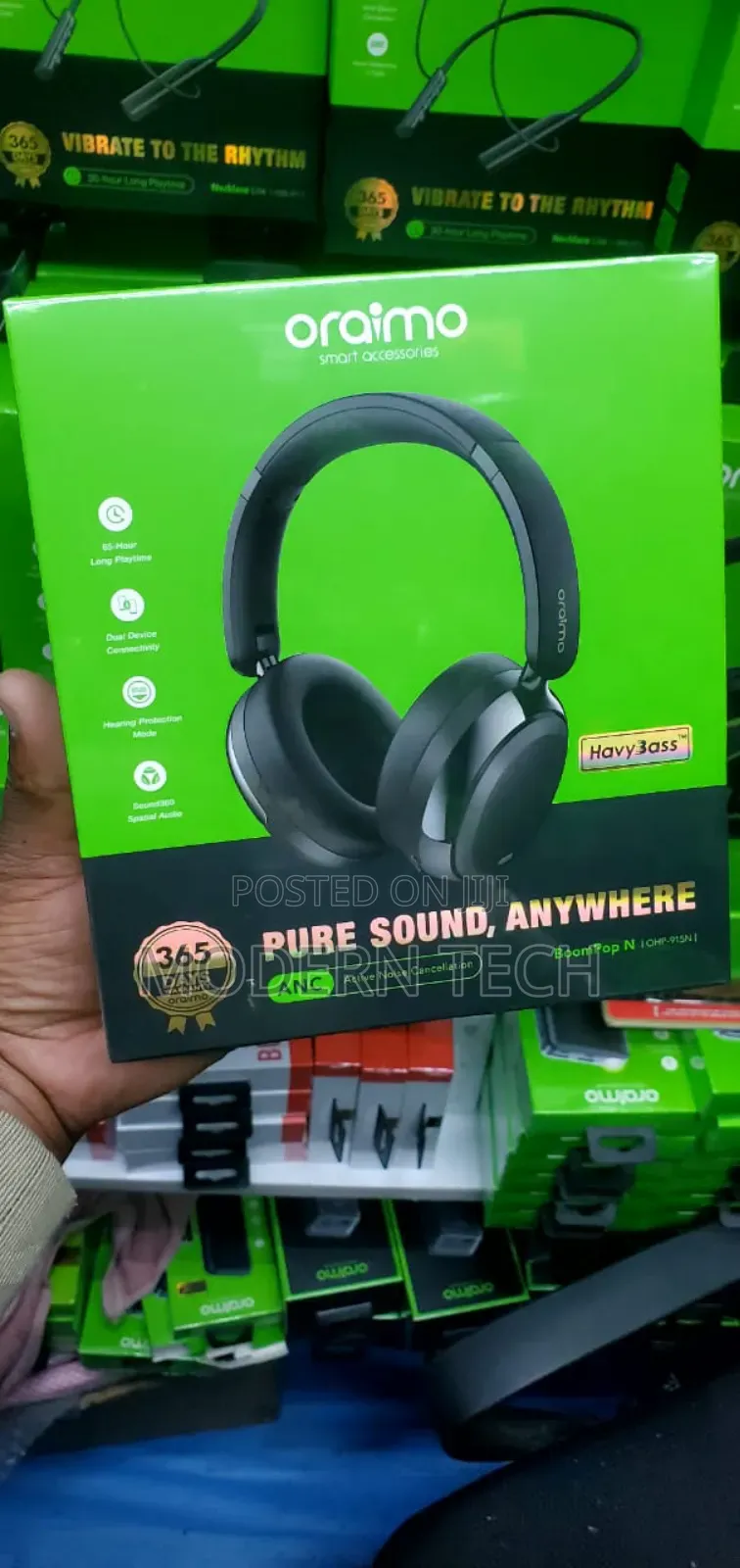Oraimo Boompop N Wireless Headphones Oph 915n