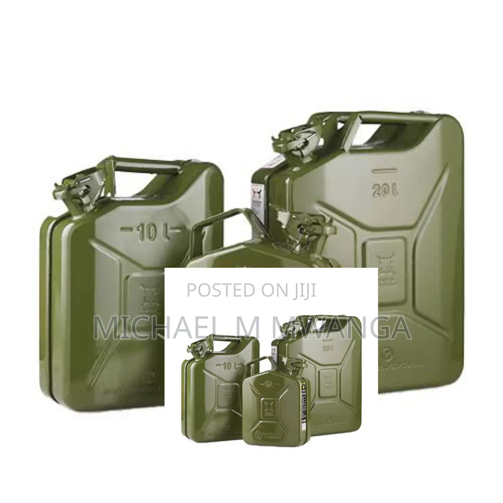 Storage Fuel Metal Can