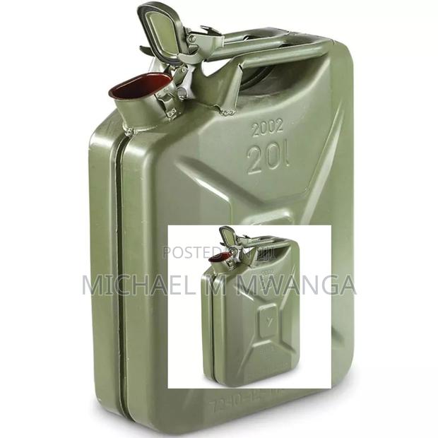 Jerry Fuel Metallic Can