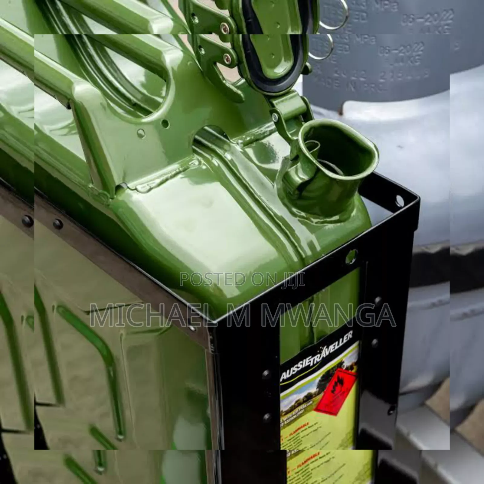 Strong Fuel Metallic Can