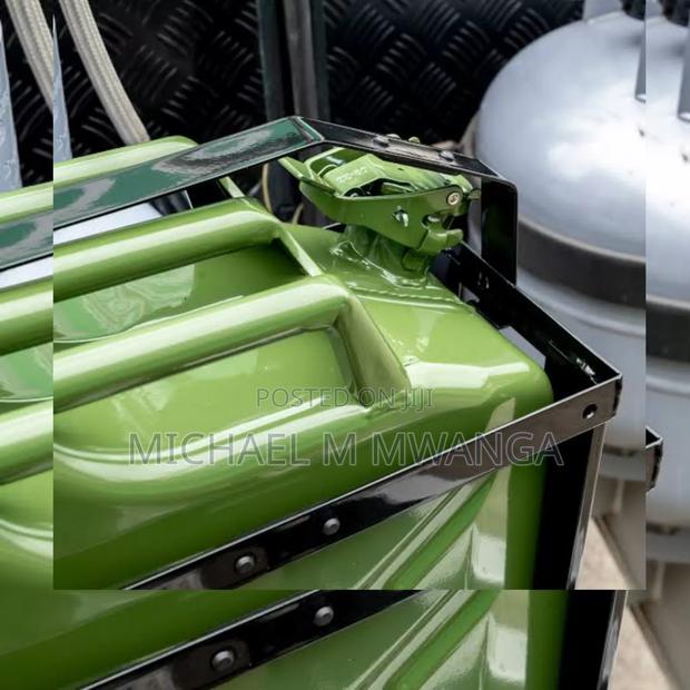 Safe Fuel Metallic Can