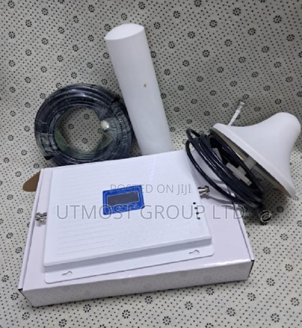 Triband GSM Signal Booster (2g 3g 4g) With Outdoor Antenna