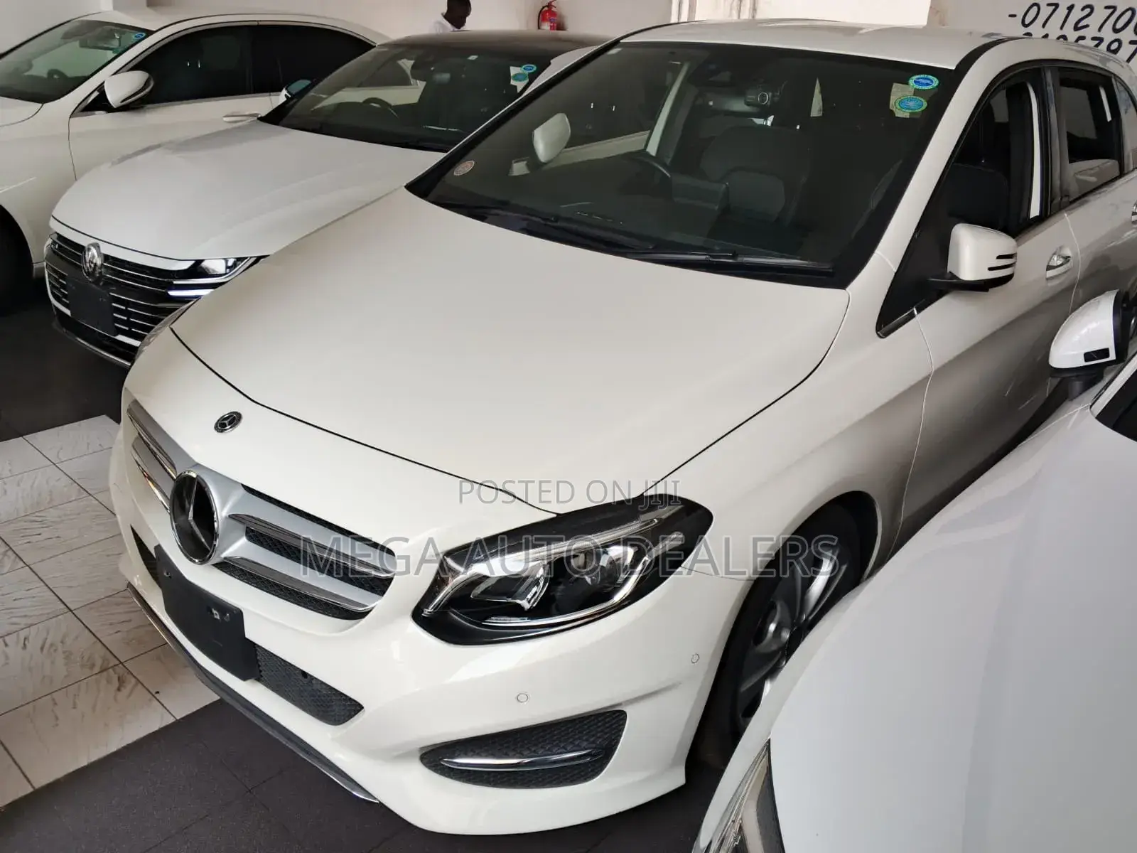 Mercedes-Benz B-Class 2018 White