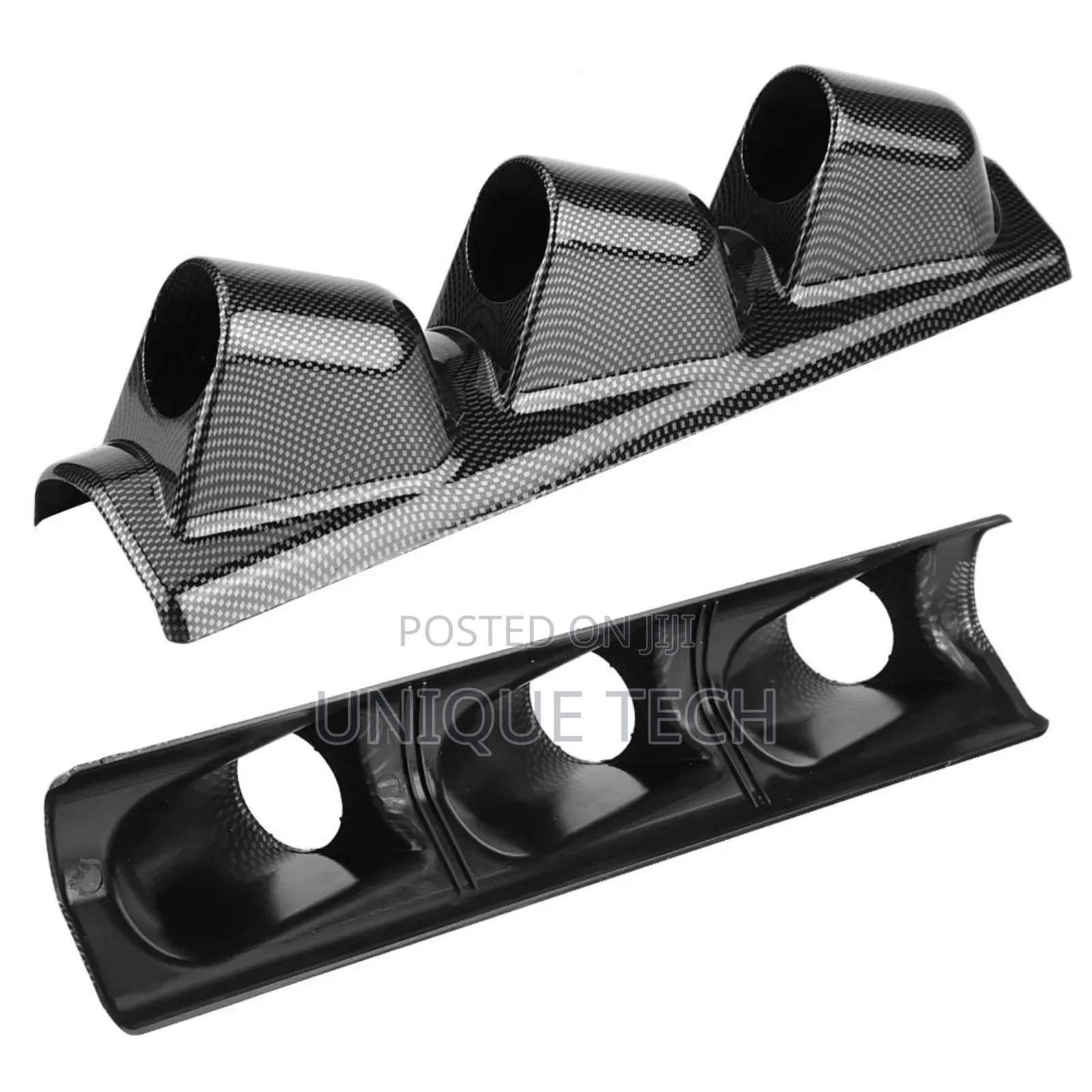 Car 3 Holes Gauge Pod Holder for Dashboard Mounting
