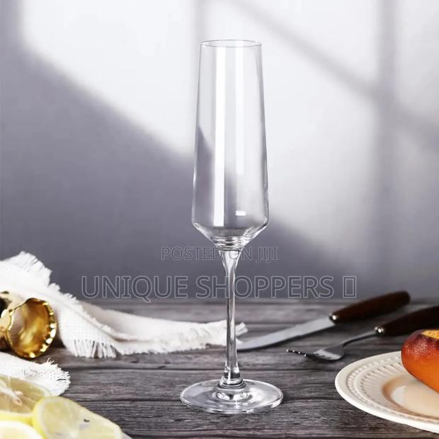 190ml Long Stem Champagne/Flute Glasses - thumbnail 2