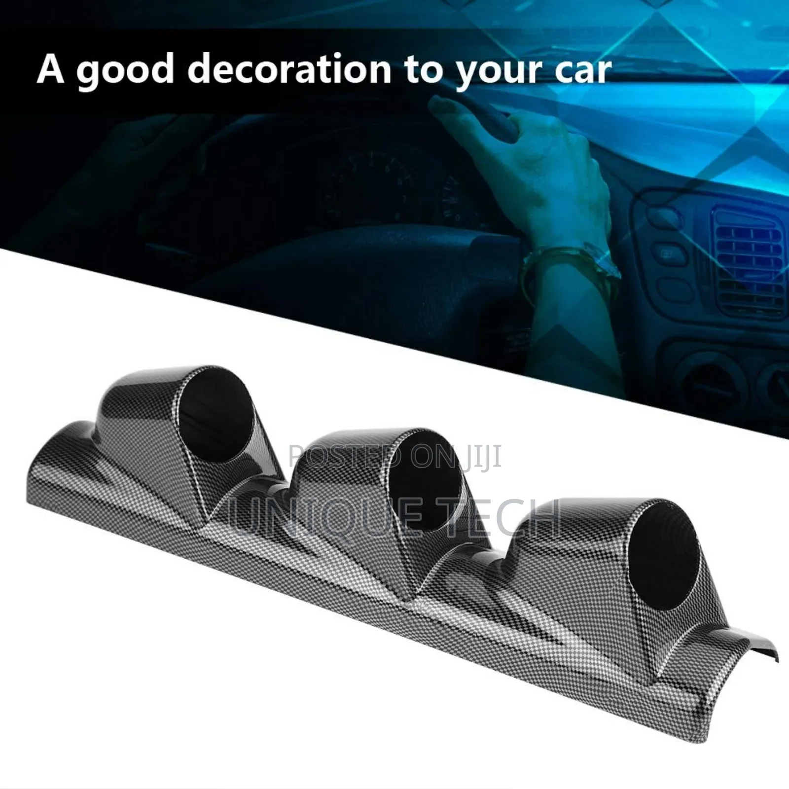 Universal 3 Holes Gauge Pod Holder for Car Gauges