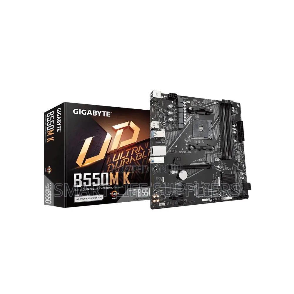 Gigabyte B550m K Am4 Motherboard for Ryzen Processors