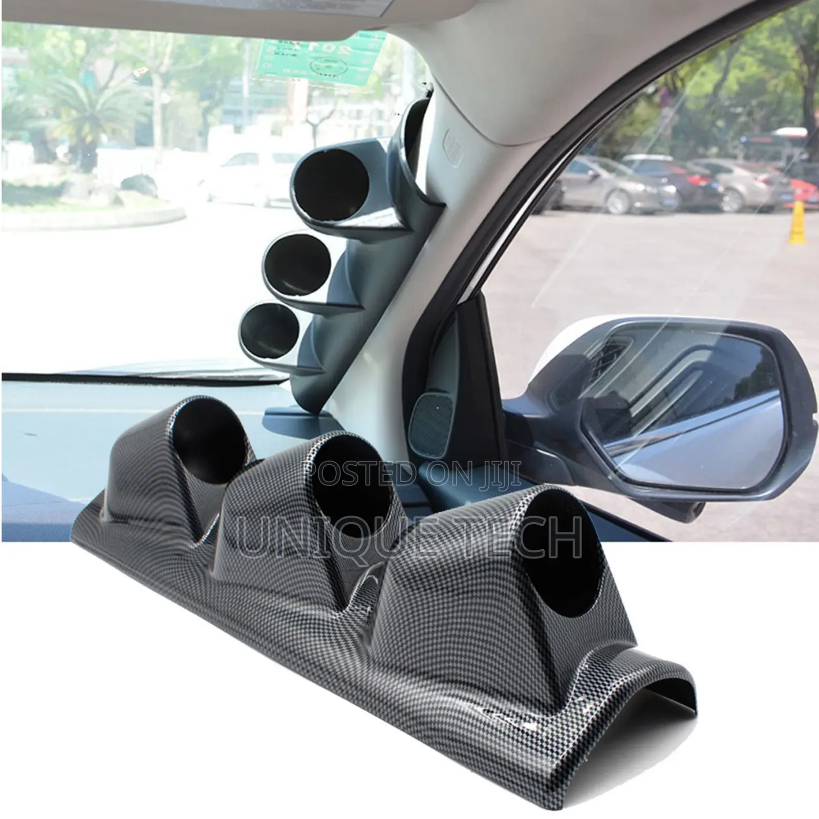 3 Holes Gauge Pod Holder Universal Fit for Cars