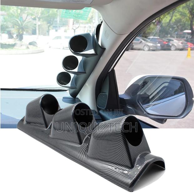 3 Holes Gauge Pod Holder Universal Fit for Cars