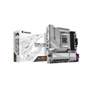 Gigabyte B650m Aorus Elite Ax Ice Motherboard for Ryzen