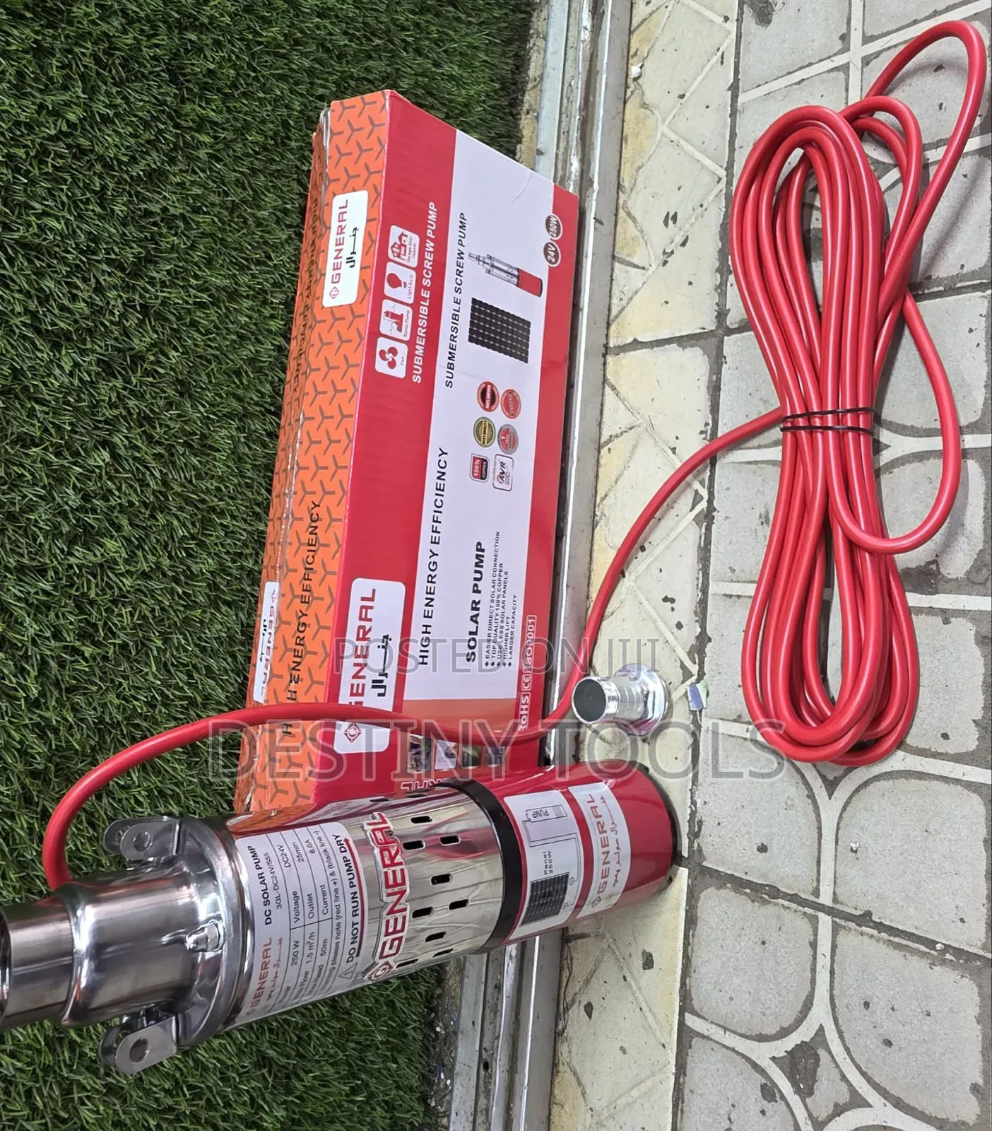 General Submersible Dc Solar Water Pump