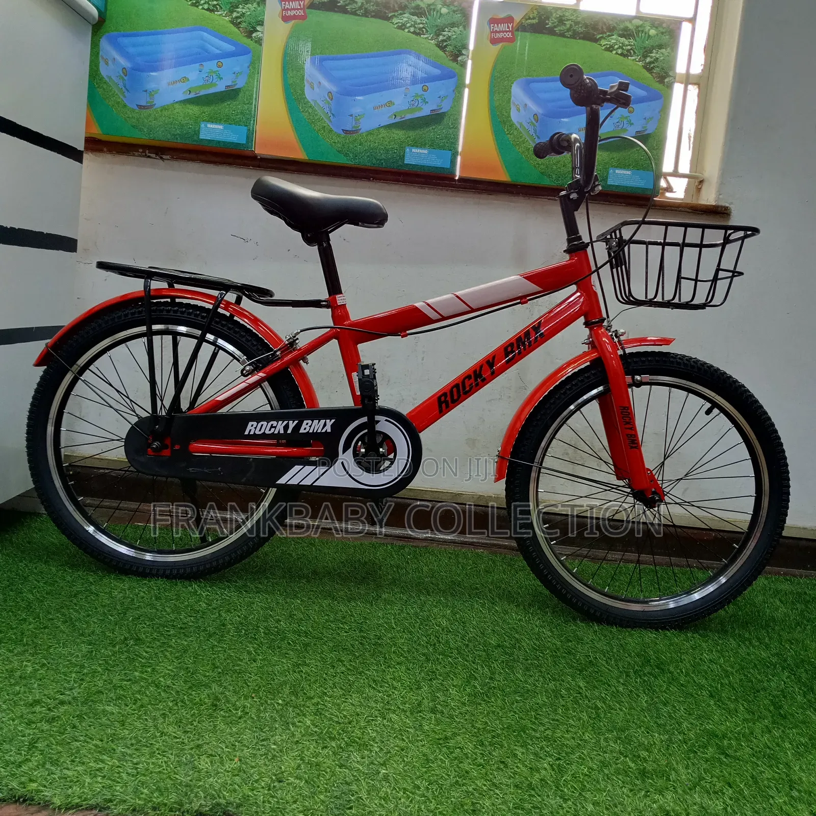 BMX Rocky Bike With Basket