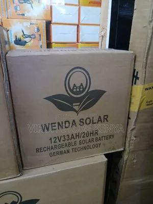 12v 33ah Battery Wenda Solar Battery
