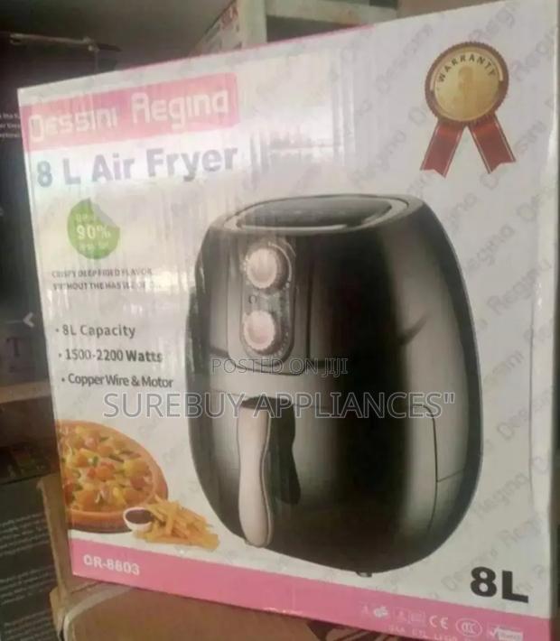 Dessini Glass Oven Dessini Air Fryer 8l Plus Free Extension