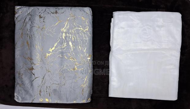 3 Pc Marble Curtains 3 M With Sheer - thumbnail 5