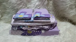 4 in 1 100% Cotton 3pc Bedsheets 6×7