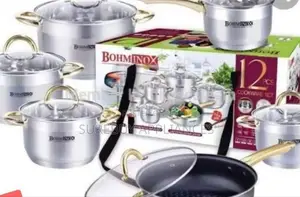 12pc Bominox Cookware