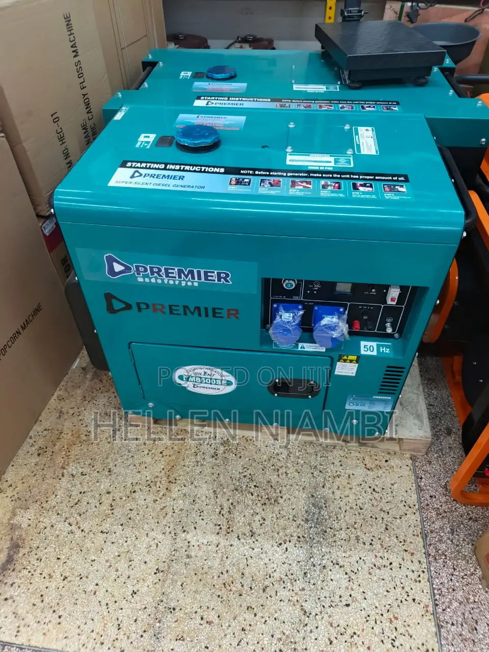 Premier Pm10000se 10.5kva Silent Diesel Generator