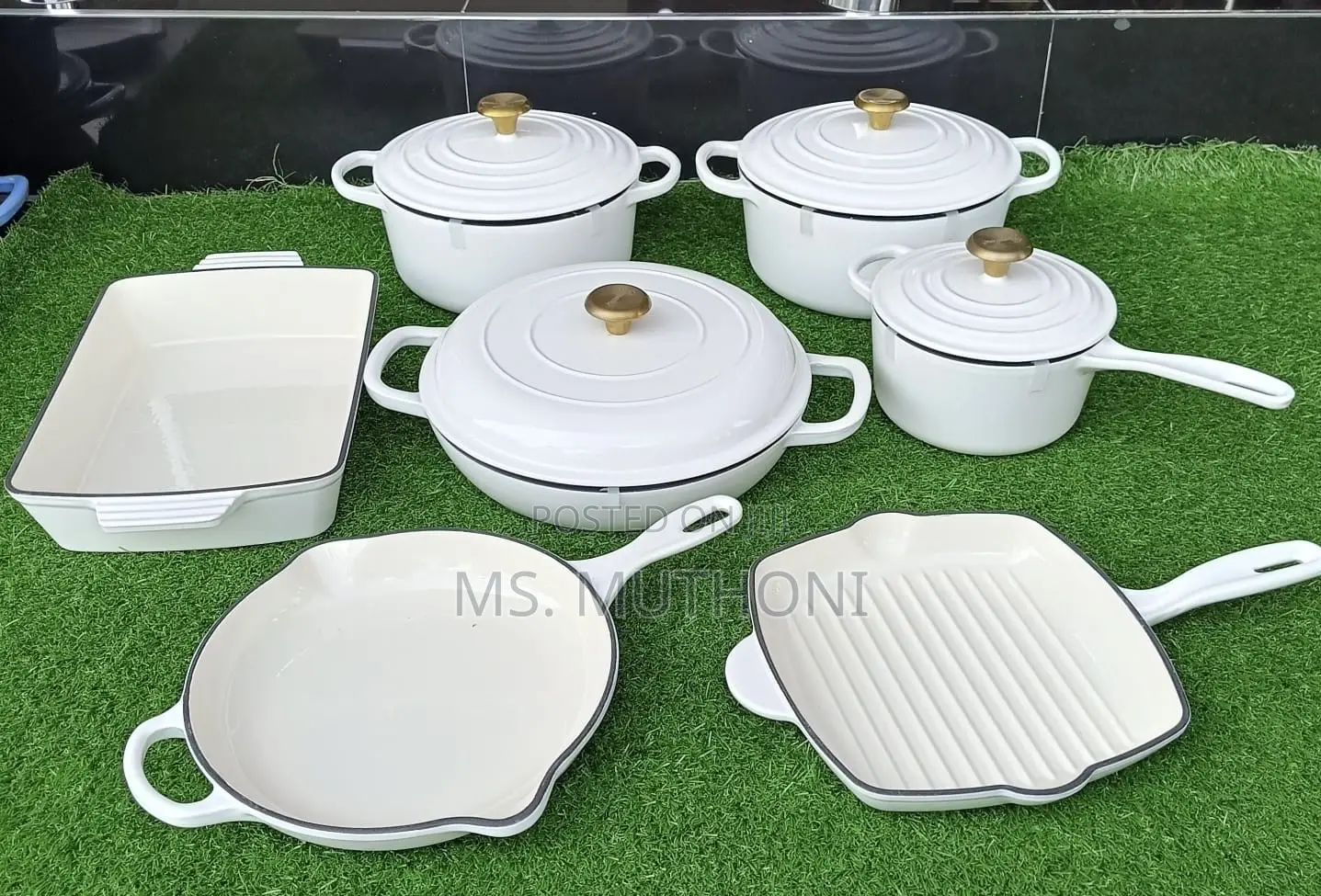 Heavy Original Quality 11pcs Sfe Cast Iron Cooking Pots