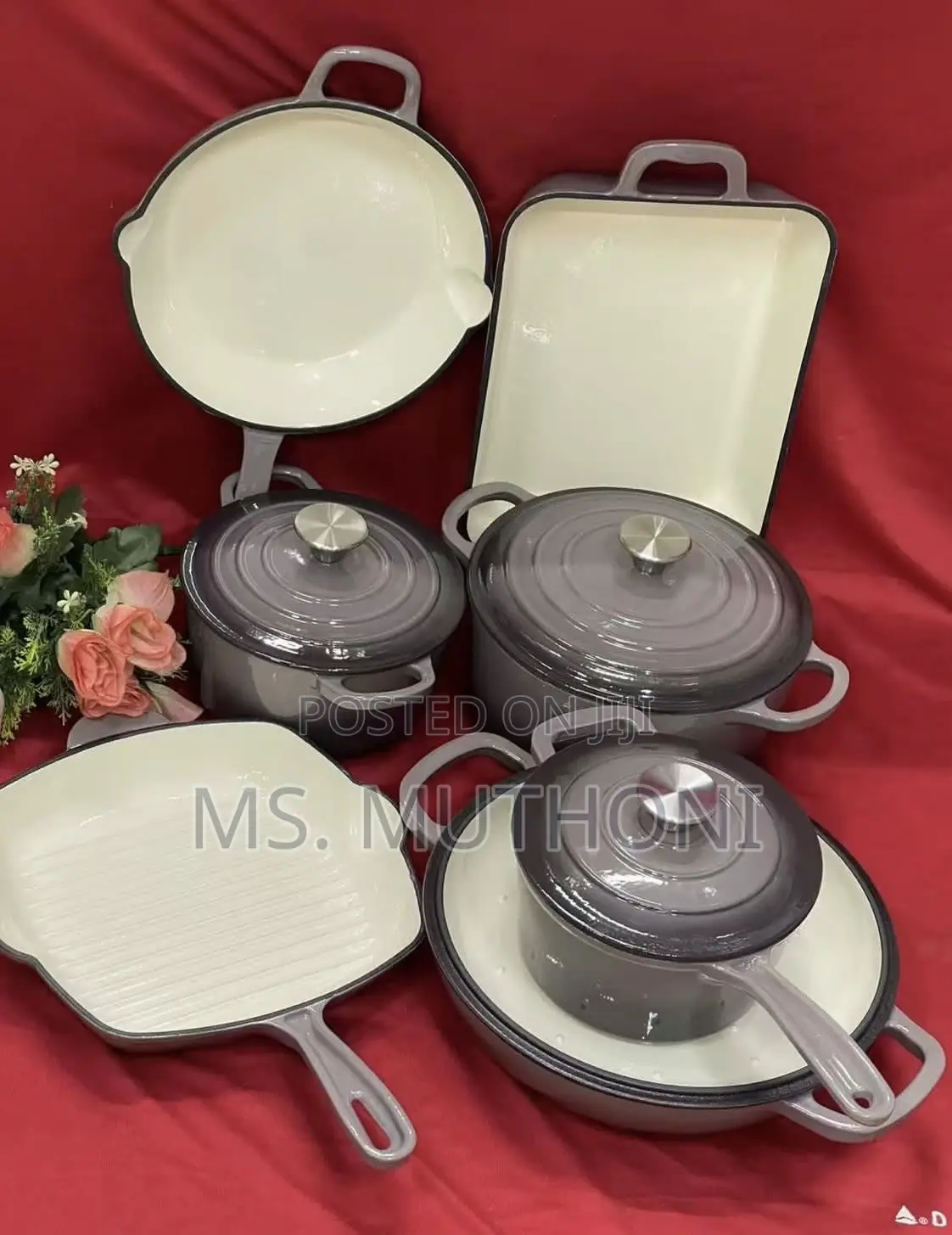 Heavy Original Quality 11pcs Sfe Cast Iron Cooking Pots