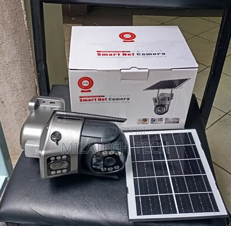 V380 Pro Solar Sim Card Solar Camera