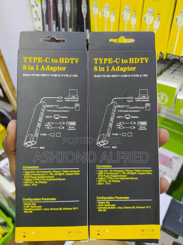 Type-C to HDTV 8 in 1 - thumbnail 2