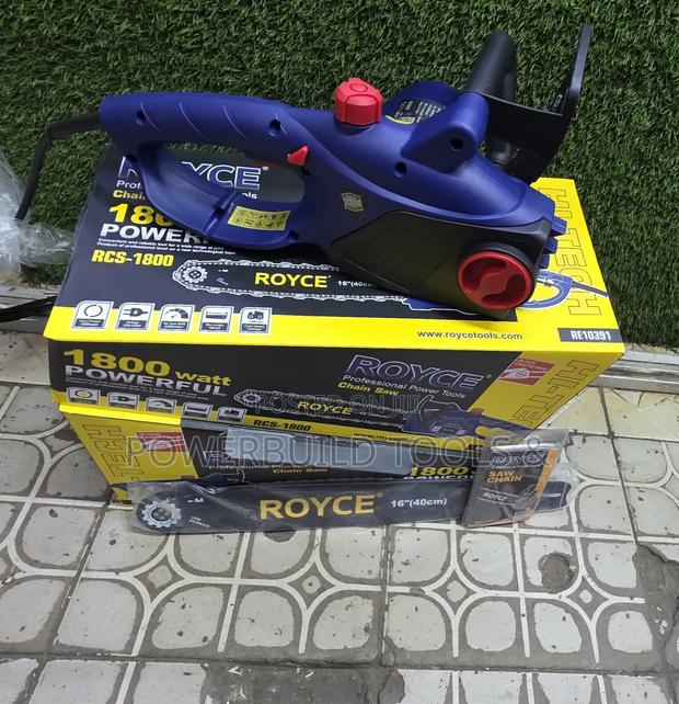 Royce Electric Chainsaw 1800watts - thumbnail 2
