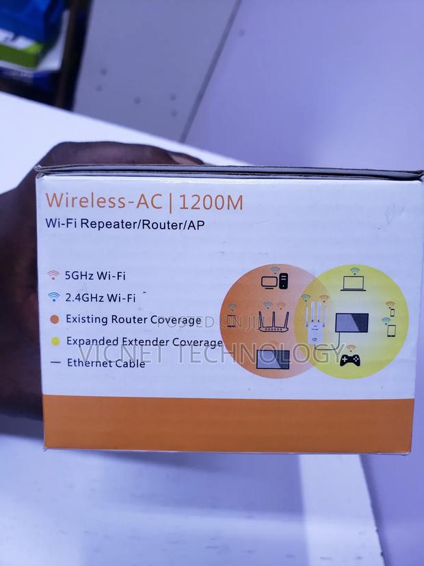 5g Dual Band 1200m Wifi Repeater/ Wifi Extender - thumbnail 2