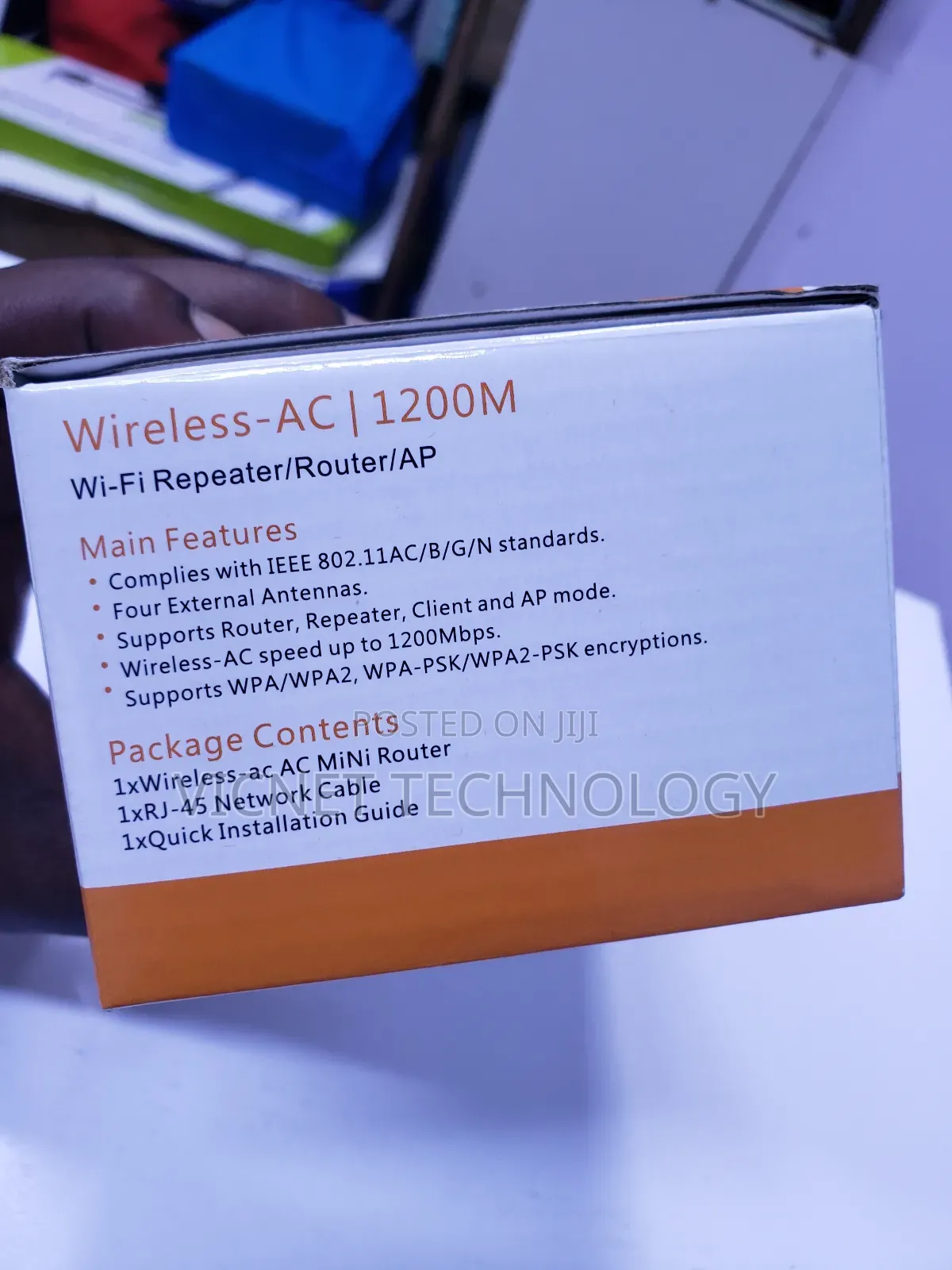5g Dual Band 1200m Wifi Repeater/ Wifi Extender