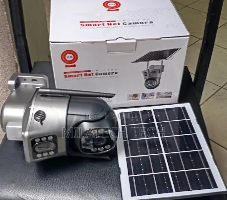 Tripple Lens Solar 4g With Night Vision