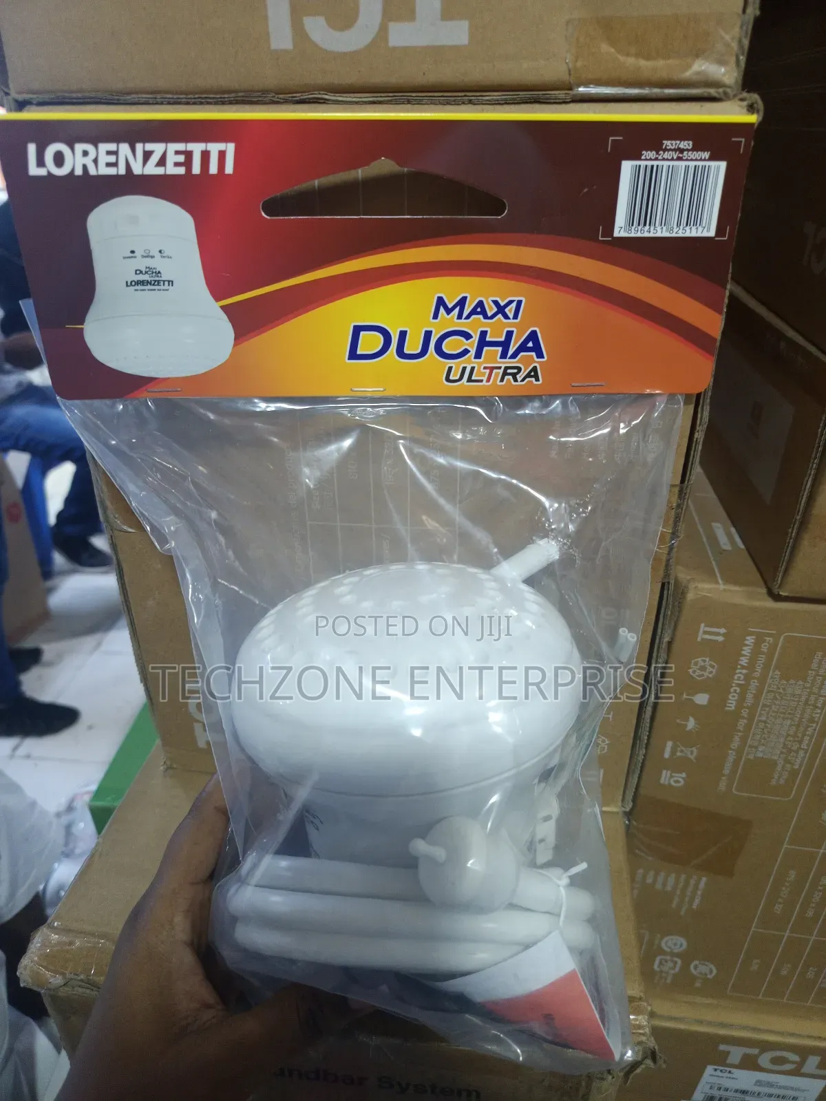 Lorenzetti Ultra Saltwater Instant Showerheads - White