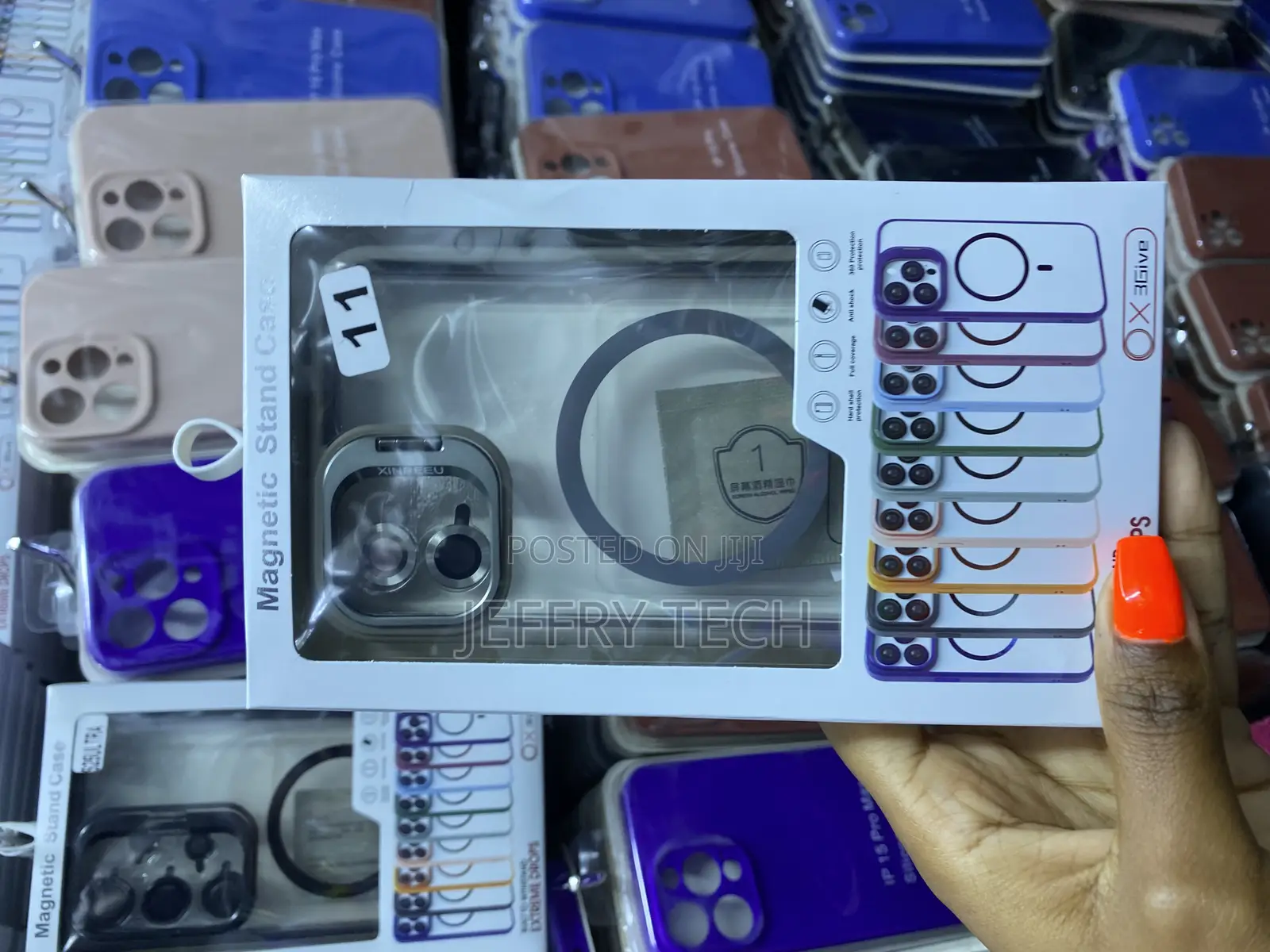 Qltypri Magnetic Newskin Clear Case for iPhone 11 / Lens
